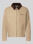 MCNEAL Regular Fit Jacke mit Umlegekragen in Beige, Größe L
