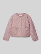 Mango Regular Fit Steppjacke aus Lyocell Modell 'Dafne' in Rosa, Größe...