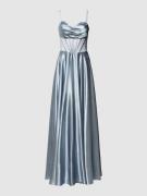 Hey Kyla Abendkleid mit Spaghettiträgern in Hellblau, Größe 32