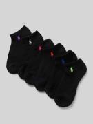 Polo Ralph Lauren Sneaker-Socken im 6er-Pack in Black, Größe 36-41