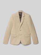 Standar Regular Fit Sakko mit Viskose-Anteil in Beige, Größe 140