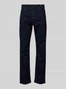 Christian Berg Men Regular Fit Jeans im Used-Look in Jeansblau, Größe ...