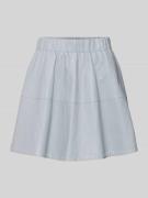 Jake*s Casual Minirock mit elastischem Bund in Hellblau, Größe 34
