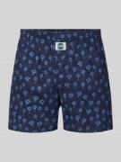 Deal Boxershorts aus reiner Baumwolle Modell 'Palme' in Marine, Größe ...