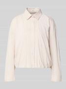 OPUS Regular Fit Hemdbluse mit Hemdblusenkragen in Hellbraun, Größe 36