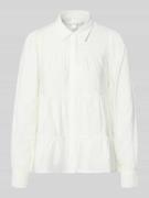 YAS Regular Fit Hemdbluse aus Viskose-Mix Modell 'Pala' in Weiss, Größ...
