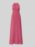 Jake*s Cocktail Abendkleid mit Raffungen in Fuchsia, Größe 32
