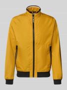 MCNEAL Regular Fit Jacke mit Stehkragen in Senf, Größe L
