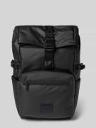 CK Calvin Klein Rolltop-Rucksack mit Label-Patch in Black, Größe 1