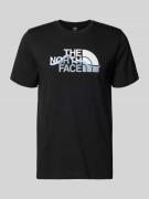The North Face Regular Fit T-Shirt aus reiner Baumwolle Modell 'MOUNTA...
