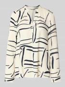 Tommy Hilfiger Regular Fit Hemdbluse aus reiner Viskose in Offwhite, G...