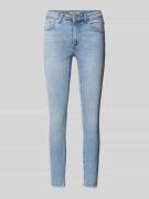 Only Skinny Fit Jeans aus Baumwoll-Mix Modell 'BLUSH' in Jeansblau, Gr...