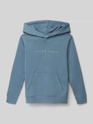 Jack & Jones Hoodie mit Label-Detail Modell 'ESTAR' in Rauchblau, Größ...