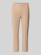 SEDUCTIVE Caprihos mit Längsnähten Modell 'CAPRI' in Taupe, Größe 32