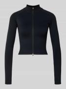 aim'n Slim Fit Jacke mit Zweiwege-Reißverschluss in Black, Größe L