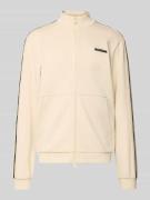 EA7 Emporio Armani Sweatjacke mit Stehkragen und Zweiwege-Reißverschlu...