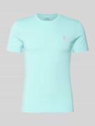 Polo Ralph Lauren Regular Fit T-Shirt aus reiner Baumwolle in Tuerkis,...