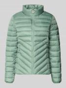 s.Oliver RED LABEL Slim Fit Steppjacke mit Stehkragen in Khaki, Größe ...