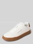 Tommy Hilfiger Low Top Sneaker aus echtem Leder Modell 'TH COURT' in W...