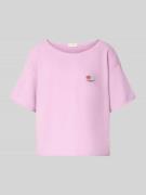 American Vintage Sweatshirt mit Label-Detail Modell 'ATUBAY' in Fliede...