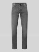 Jack & Jones Straight Fit Jeans im 5-Pocket-Design Modell 'GLENN' in M...