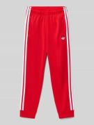 adidas Originals Trainingshose mit Label-Stitching in Rot, Größe 140