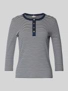 Tommy Hilfiger Slim Fit T-Shirt aus reiner Baumwolle in Marine, Größe ...
