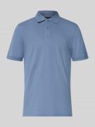 Christian Berg Men Regular Fit Poloshirt mit Stitching in Jeansblau, G...