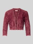 V.M. Bolero aus Kunstfell mit Viskose-Anteil in Altrosa, Größe L