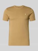 Polo Ralph Lauren Regular Fit T-Shirt aus reiner Baumwolle in Camel, G...