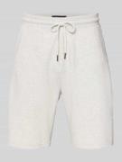 Tommy Hilfiger Relaxed Fit Sweatshorts aus Baumwoll-Mix in Hellgrau, G...