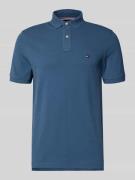 Tommy Hilfiger Regular Fit Poloshirt aus Baumwoll-Mix in Jeansblau, Gr...