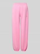adidas Sportswear Loose Fit Sweatpants mit Baumwoll-Anteil in Pink, Gr...