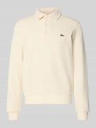 Lacoste Regular Fit Sweatshirt aus reiner Baumwolle in Offwhite, Größe...