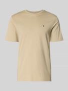 Tommy Hilfiger Regular Fit T-Shirt aus reiner Baumwolle in Beige, Größ...