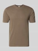 Drykorn T-Shirt mit Rundhalsausschnitt in Mittelbraun, Größe L