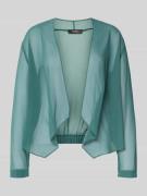 Vera Mont Jacke aus Chiffon in offener Passform in Petrol, Größe 36