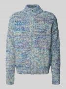 Armedangels Relaxed Fit Strickjacke aus Baumwoll-Woll-Mix mit Viskose-...