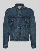 Polo Ralph Lauren Shaped Fit Jeansjacke aus reiner Baumwolle in Jeansb...