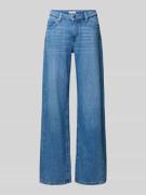 Gina Tricot Wide Fit Jeans im 5-Pocket-Design mit Lyocell-Anteil in Bl...