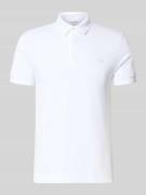 Lacoste Regular Fit Poloshirt aus Baumwoll-Mix in Weiss, Größe L