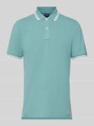 G-Star Raw Slim Fit Poloshirt mit Logo-Stitching Modell 'Dunda' in Tue...