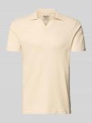 Blend Regular Fit Polo-Shirt mit Strukturmuster Modell 'Heskild' in Sa...