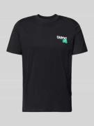 Blend Regular Fit T-Shirt mit Logo-Print Modell 'Kenan' in Black, Größ...