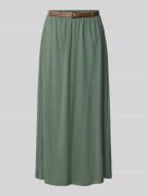 Vero Moda Maxi-Rock aus Baumwoll-Mix Modell 'LUNA' in Lind, Größe L