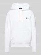 Polo Ralph Lauren Regular Fit Hoodie aus Baumwoll-Mix in Weiss, Größe ...