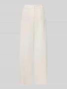 Jake*s Collection Stoffhose mit Gesäßtaschen in Ecru, Größe 32