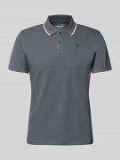 Blend Regular Fit Poloshirt mit Logo-Stitching Modell 'Hedin' in Dunke...