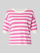 B.Young Regular Fit T-Shirt aus Viskose-Mix Modell 'Morla' in Pink, Gr...