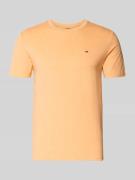 Tommy Jeans Slim Fit T-Shirt aus Baumwoll-Mix Modell 'JASPE HERITAGE' ...